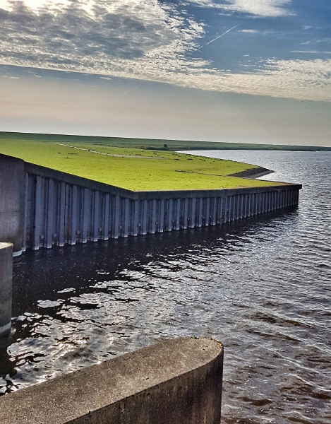 Schleuse bei Greetsiel, Ostfriesland