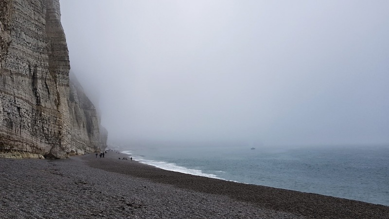 Felsen  bei Êtretat, Normandie, Frankreich