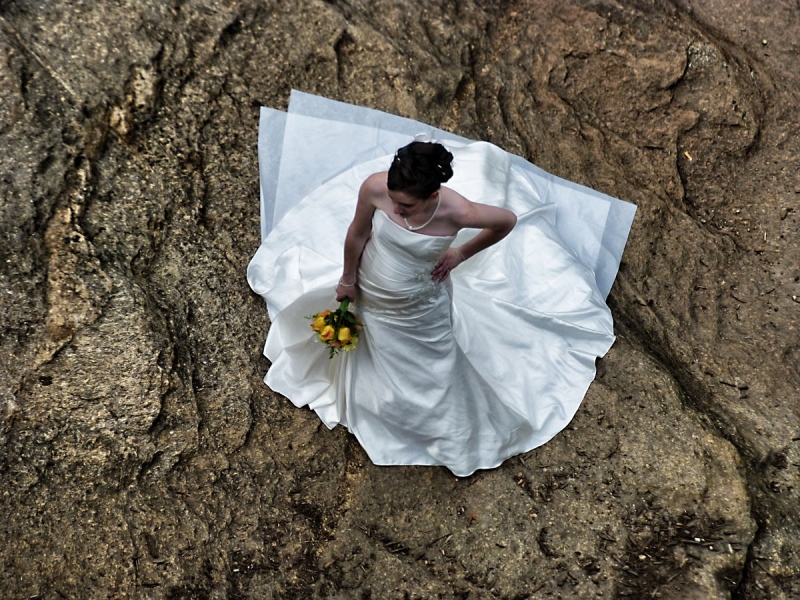 Braut in Greenville  - South Carolina, USA