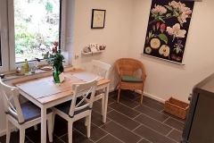 Essbereich in der Küche