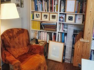 Gemütliche Ecke im Atelier